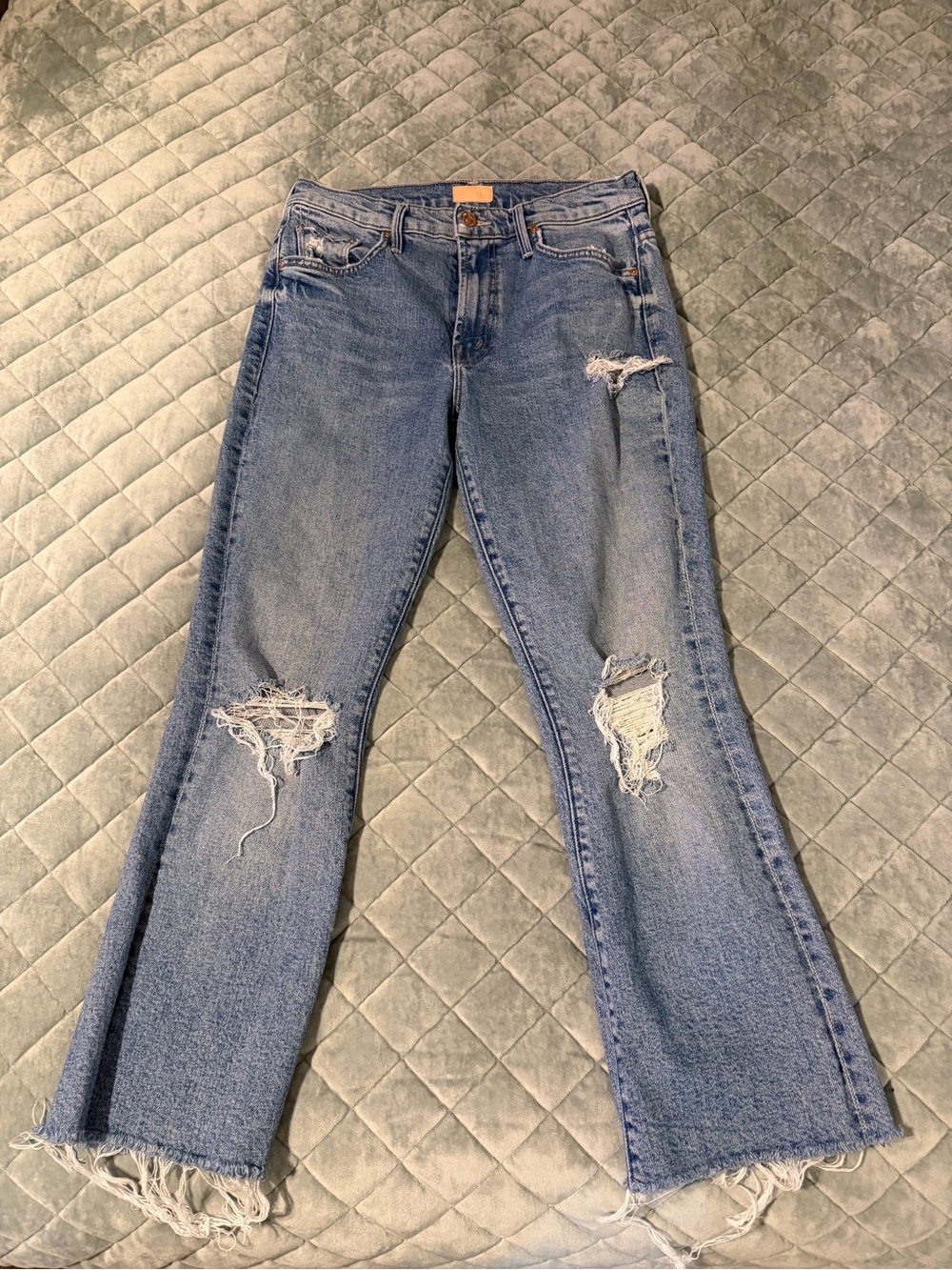 MOTHER The Insider Ankle Jeans - size 28